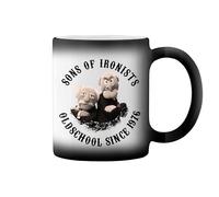 GR8Shop Oldtimers Star Puppets Statler And Waldorf Classic Lovers New Trend Fun Lustig Magie noire tasse à café Mug