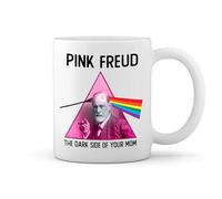 GR8Shop Pink Freud The Dark Side Of Your Mom Fun Lustige Trend Tasse blanche Café Mug