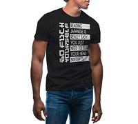 GR8Shop Reading Japanese is Really Easy Japanisch Fun Sarcastic T-Shirt Noir pour Homme Size XL