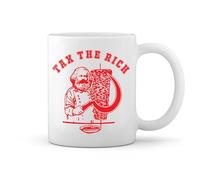 GR8Shop Tax The Rich Karl Marx Kebab Tasse blanche Café Mug