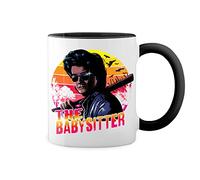 GR8Shop The Baby Sitter Steve Harrington Blanc tasse de café avec jante noire et poignée Mug