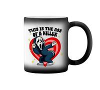 GR8Shop This Is The Ass Of A Killer Ghostface Magie noire tasse à café Mug