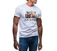 GR8Shop Tokyo Revengers Friends Inspired TV Series Color Artwork T-Shirt Blanc pour Les Hommes Size M