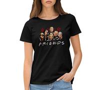 GR8Shop Tokyo Revengers Friends Inspired TV Series Color Artwork T-Shirt Femme Noir Size M