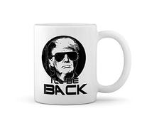 GR8Shop Trump I will Back Inspired Terminator Tasse blanche Café Mug