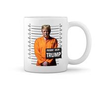 GR8Shop Trump Mugshot In Orange Prison New Trend Fun Lustig Tasse blanche Café Mug