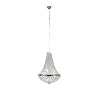 Lustre suspendu en cristal GRÄNSÖ chromé 3 ampoules
