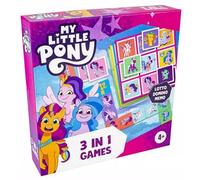 Gra planszowa My Little Pony. Gra 3w1 Lotto-Domino-Memo Tactic Games Tactic