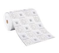 Graargpro Papier contact imperméable auto-adhésif, 70cmx1m Papier peint imitation brique 3D pour la décoration de chambre à coucher, J