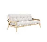 Grab Canapé-lit en pin laqué transparent/701 naturel