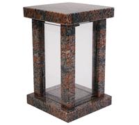 Grab-Lampe Granite Gneiss Friedhof-Leuchte Lumière Grab-Schmuck Main Moderne