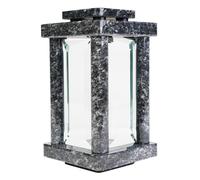 Grab-Lampe Granite Labrador Friedhof-Leuchte Lumière Vive Moderne Qualité Verre