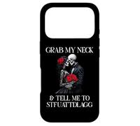 Grab My Neck Tell Me to STFUATTDLAGG Smut Books Dark Romance Coque pour iPhone 17 Pro