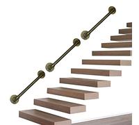 Grab Ra2,1,8 m Barre de support mural pour garde-corps pour une installation sûre dans un couloir, un grenier et un chemin
