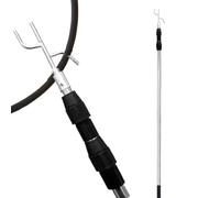 Grabber de chargement de camion - Crochet de ramassage robuste, poteau de chargement télescopique, outil en acier résistant à la rouille | Récupérateur de marchandises de lit de camion télescopique Du