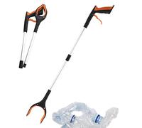 Grabber Reacher Tool, Foldable Trash Picker, 32.68x3.94 inches Long Stick & Strong Claw Gripping Arm, Lightweight Lifter for Seniors Cleanup, Daily Use, Indoor, and Outdoor Tasks