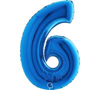 Grabo 006B-P Superloon Numéro 6 Lot de 1 pièce Longueur 101,6 cm Couleur Bleu Taille unique
