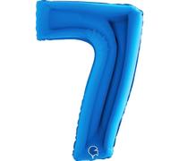 Grabo 007B-P Numéro 7 Superloon 101,6 cm, couleur bleu, taille unique