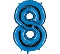 Grabo 008B-P Superloon Numéro 8 Lot de 1 pièce Longueur 101,6 cm Couleur Bleu Taille unique