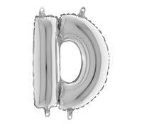 Grabo 14239S-P Mini ballon avec lettre D Midiloon Longueur 35,6 cm Argenté Taille unique