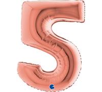 Grabo 235RG-P Superloon Numéro 5 Lot de 1 pièce Longueur 101,6 cm Couleur or rose Taille unique