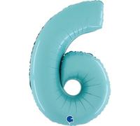 Grabo 26066PB-P 26Loon Lot de 26 loons Bleu pastel Taille unique