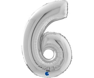 Grabo 26096S-P 26Loon Lot de 26 loons Taille unique Argenté 66 cm