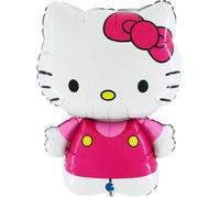 Grabo - Ballon Aluminium - Hello kitty - Rose