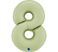 Grabo Ballon géant en aluminium, 102 cm, olive satinée, #8