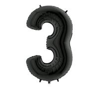 Grabo Superloon 043K-P Numéro 3 Lot de 1 pièce Longueur 101,6 cm Noir Taille unique