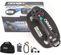 GRABO, Ventouse électrique Pro Lifter 20 Housse de transport, avec un capteur de pression numérique intelligent, d'un affichage numérique et de réglages intelligents pour le poids et la pression