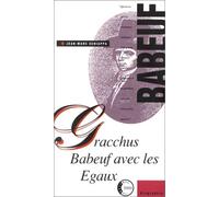 GRACCHUS BABEUF AVEC LES EGAUX