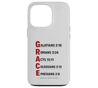 Grace Acronyme Religieux Inspiration Chrétiens Bible Study Coque pour iPhone 13 Pro
