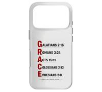 Grace Acronyme Religieux Inspiration Chrétiens Bible Study Coque pour iPhone 17 Pro