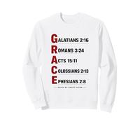 Grace Acronyme Religieux Inspiration Chrétiens Bible Study Sweatshirt