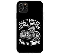 Grâce Alimentée Miséricorde Vérité Chrétien Motard Coque pour iPhone 11 Pro Max