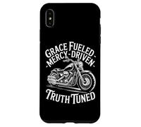 Grâce Alimentée Miséricorde Vérité Chrétien Motard Coque pour iPhone XS Max