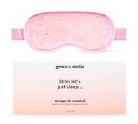 Grace and Stella - Masque de Nuit avec Billes de Gel Froid/Chaud, Masque Yeux Froid, Anti Cerne, Anti Poche, Anti Migraine Réduit les Rides