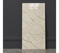 Grace Baltic - Panneaux Muraux 3D Autocollants en PVC, Effet Marbre - Lot de 6 | Épaisseur Renforcée, Anti-Humidité, Facile à Installer, 1.08 m² - Décoration Cuisine, Salle de Bain, Salon