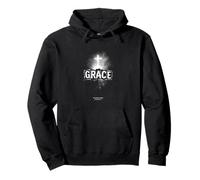 Grace by Grace Alone Ephesians 2 8 Croix Sweat à Capuche