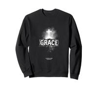 Grace by Grace Alone Ephesians 2 8 Croix Sweatshirt