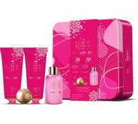 Grace Cole Body Care Gift Set In A Tin Can Vanilla Almond 4 Pieces