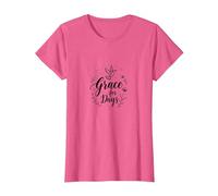 Grace for Days Colombe inspirante, Jésus T-Shirt, Femme, Rose chiné, 3XL
