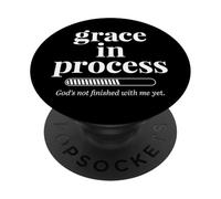 Grace in Process Bible Christian PopSockets PopGrip Adhésif