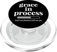Grace in Process Bible Christian PopSockets PopGrip pour MagSafe
