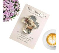 Grace in Your Pocket Livre de dévotion - Guide des Écritures inspirantes | Papier de qualité supérieure avec design compact et léger, compagnon de prière portable, lecture spirituelle cadeau pour