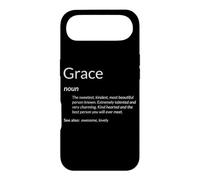 Grace is Kind Hearted Funny Name Definition Grace Coque pour iPhone Air