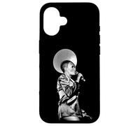 Grace Jones Live en Noir et Blanc par Everard Smith Coque pour iPhone 16