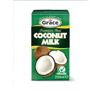 GRACE - LAIT DE COCO TETRA 250ML - LOT DE 5