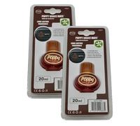 Grace Mate Poppy Lot de 2 désodorisants pour voiture Parfum vanille 20 ml Parfum longue durée